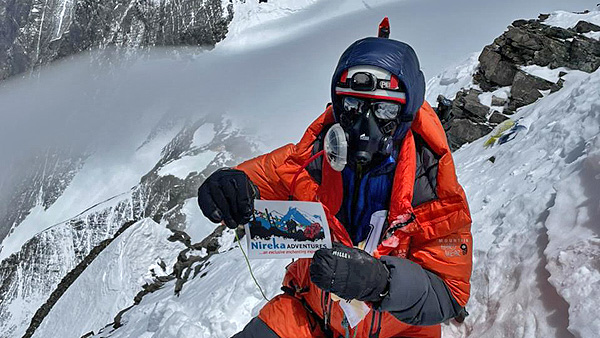 Satish Lhotse 8516m expedition 2021